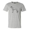 3001CV Unisex Short Sleeve Heather Jersey Tee Thumbnail