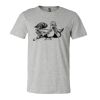 3001CV Unisex Short Sleeve Heather Jersey Tee Thumbnail