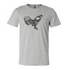 3001CV Unisex Short Sleeve Heather Jersey Tee Thumbnail