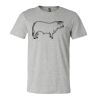 3001CV Unisex Short Sleeve Heather Jersey Tee Thumbnail