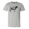 3001CV Unisex Short Sleeve Heather Jersey Tee Thumbnail