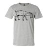 3001CV Unisex Short Sleeve Heather Jersey Tee Thumbnail