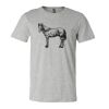 3001CV Unisex Short Sleeve Heather Jersey Tee Thumbnail