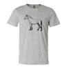 3001CV Unisex Short Sleeve Heather Jersey Tee Thumbnail