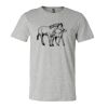 3001CV Unisex Short Sleeve Heather Jersey Tee Thumbnail
