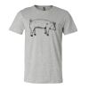 3001CV Unisex Short Sleeve Heather Jersey Tee Thumbnail