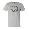 3001CV Unisex Short Sleeve Heather Jersey Tee Thumbnail