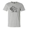 3001CV Unisex Short Sleeve Heather Jersey Tee Thumbnail