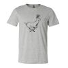 3001CV Unisex Short Sleeve Heather Jersey Tee Thumbnail