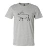 3001CV Unisex Short Sleeve Heather Jersey Tee Thumbnail
