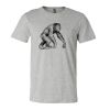 3001CV Unisex Short Sleeve Heather Jersey Tee Thumbnail