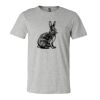 3001CV Unisex Short Sleeve Heather Jersey Tee Thumbnail