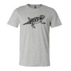 3001CV Unisex Short Sleeve Heather Jersey Tee Thumbnail