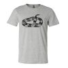 3001CV Unisex Short Sleeve Heather Jersey Tee Thumbnail