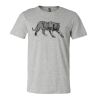 3001CV Unisex Short Sleeve Heather Jersey Tee Thumbnail