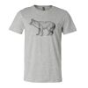 3001CV Unisex Short Sleeve Heather Jersey Tee Thumbnail