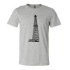3001CV Unisex Short Sleeve Heather Jersey Tee Thumbnail