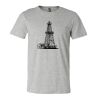 3001CV Unisex Short Sleeve Heather Jersey Tee Thumbnail