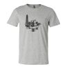3001CV Unisex Short Sleeve Heather Jersey Tee Thumbnail