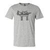 3001CV Unisex Short Sleeve Heather Jersey Tee Thumbnail