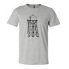 3001CV Unisex Short Sleeve Heather Jersey Tee Thumbnail