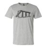 3001CV Unisex Short Sleeve Heather Jersey Tee Thumbnail