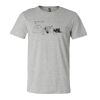 3001CV Unisex Short Sleeve Heather Jersey Tee Thumbnail