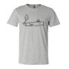 3001CV Unisex Short Sleeve Heather Jersey Tee Thumbnail