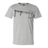3001CV Unisex Short Sleeve Heather Jersey Tee Thumbnail
