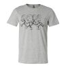 3001CV Unisex Short Sleeve Heather Jersey Tee Thumbnail