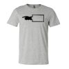 3001CV Unisex Short Sleeve Heather Jersey Tee Thumbnail