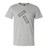 3001CV Unisex Short Sleeve Heather Jersey Tee Thumbnail