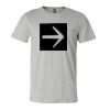 3001CV Unisex Short Sleeve Heather Jersey Tee Thumbnail