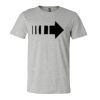 3001CV Unisex Short Sleeve Heather Jersey Tee Thumbnail