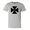 3001CV Unisex Short Sleeve Heather Jersey Tee Thumbnail