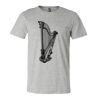 3001CV Unisex Short Sleeve Heather Jersey Tee Thumbnail
