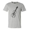 3001CV Unisex Short Sleeve Heather Jersey Tee Thumbnail