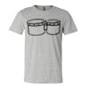 3001CV Unisex Short Sleeve Heather Jersey Tee Thumbnail