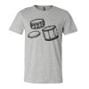 3001CV Unisex Short Sleeve Heather Jersey Tee Thumbnail