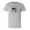3001CV Unisex Short Sleeve Heather Jersey Tee Thumbnail