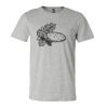 3001CV Unisex Short Sleeve Heather Jersey Tee Thumbnail