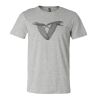 3001CV Unisex Short Sleeve Heather Jersey Tee Thumbnail