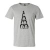 3001CV Unisex Short Sleeve Heather Jersey Tee Thumbnail