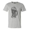 3001CV Unisex Short Sleeve Heather Jersey Tee Thumbnail