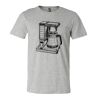 3001CV Unisex Short Sleeve Heather Jersey Tee Thumbnail