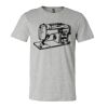 3001CV Unisex Short Sleeve Heather Jersey Tee Thumbnail