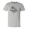3001CV Unisex Short Sleeve Heather Jersey Tee Thumbnail