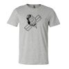 3001CV Unisex Short Sleeve Heather Jersey Tee Thumbnail