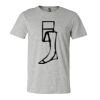 3001CV Unisex Short Sleeve Heather Jersey Tee Thumbnail