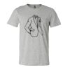 3001CV Unisex Short Sleeve Heather Jersey Tee Thumbnail